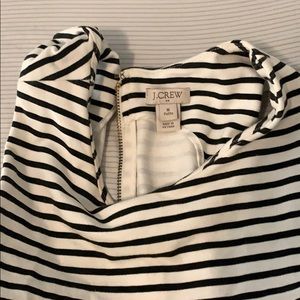 J crew petite stripped dress